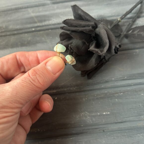 Small Jade Earring Lot (Lot of 2) - Picture 4 of 9